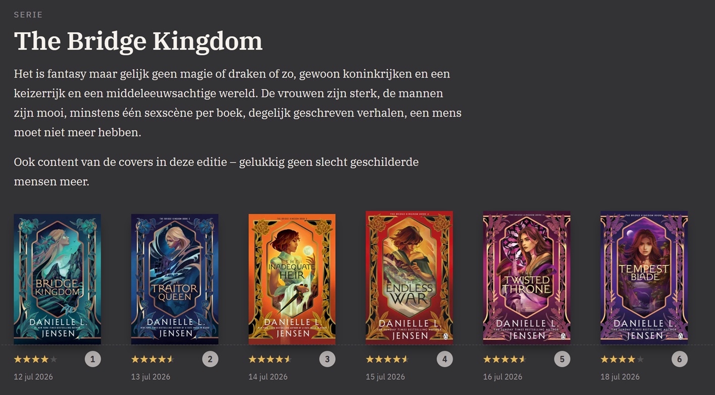 Gelezen: The Bridge Kingdom