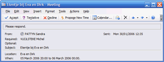 Meetingrequest