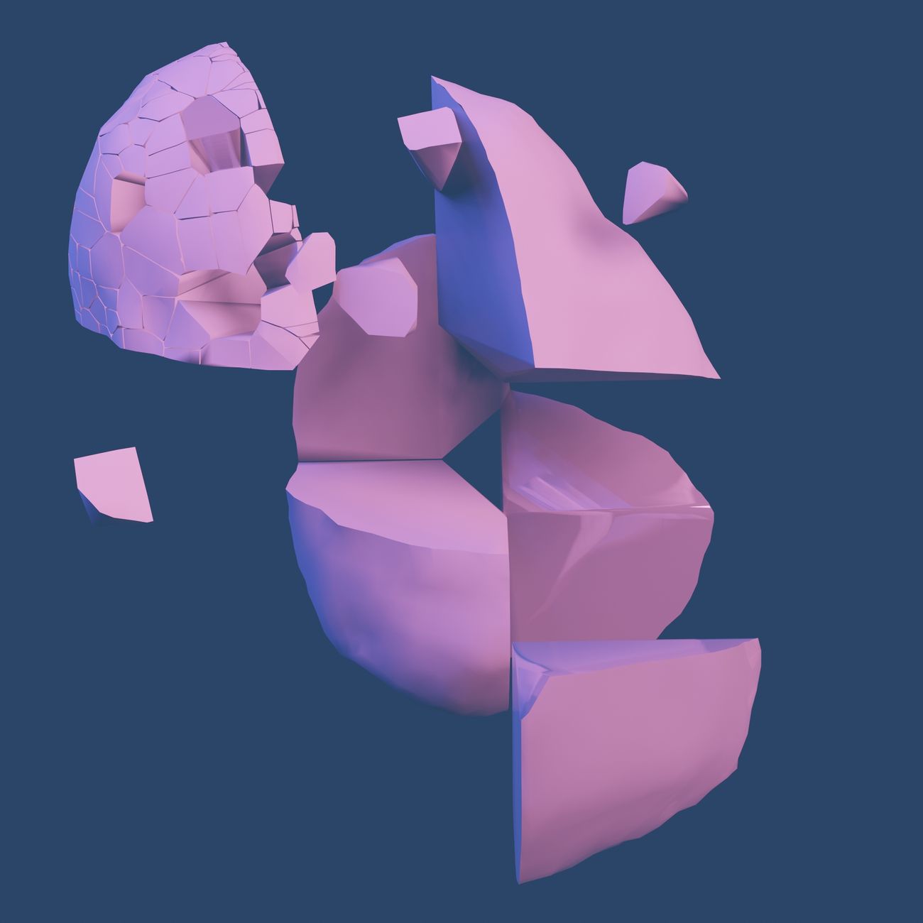 purple sphere in parts