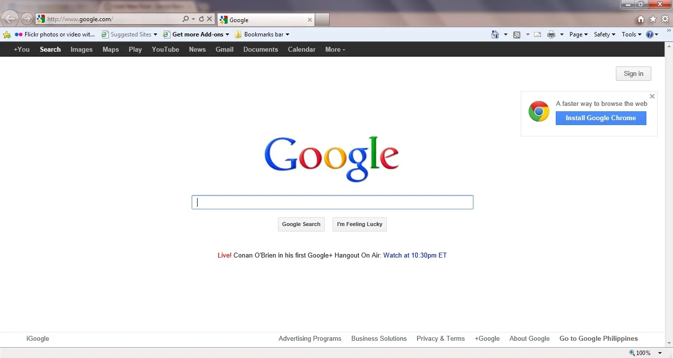 Chrome is erger dan Internet Explorer 6